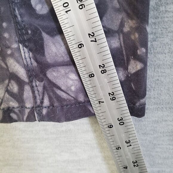 Mossimo Supply Co Jeans Womens 11 Fit 6  Gray Skinny Straight Tie Dye Denim - Picture 5 of 7